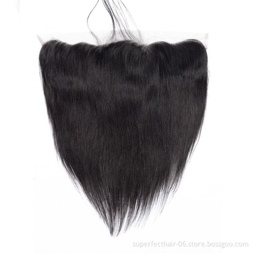 Top Quality High Digital Thin13*4 Lace Frontal Closure, Transparent Swiss Lace Frontal Vendor,Straight Transparent Lace Frontal